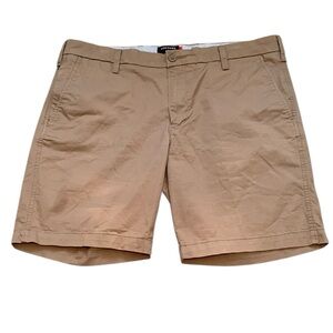 Docker’s Men’s Size 36 Regular Tan Flat Front Shorts Pockets Gorpcore Cotton